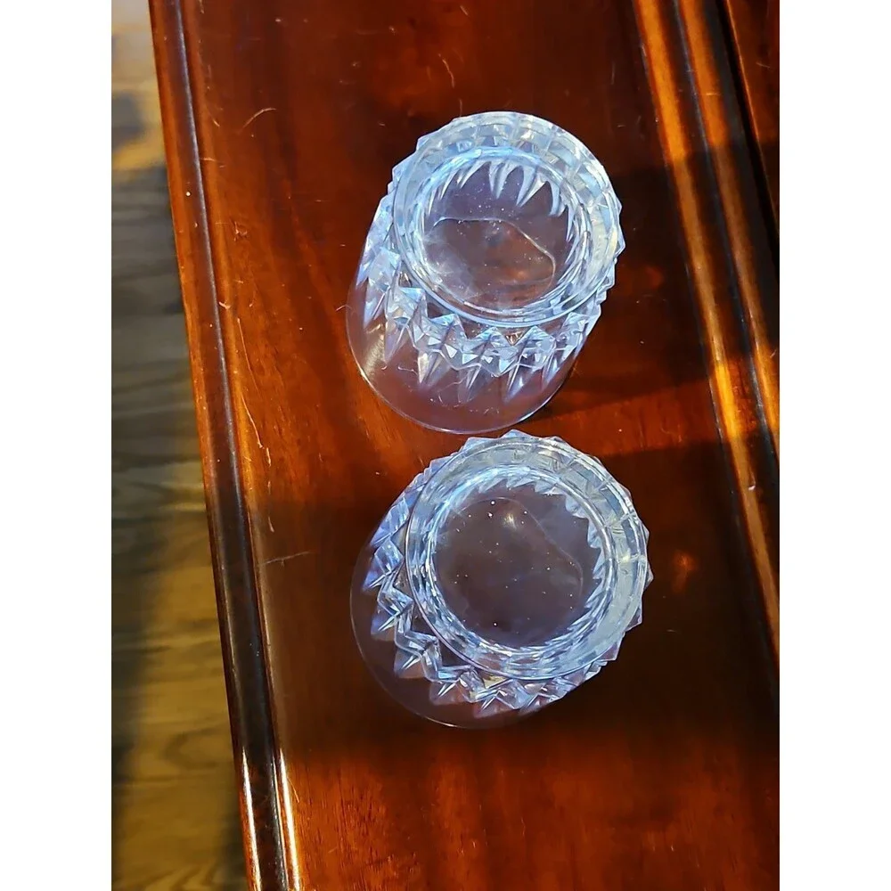 Set Of 2 Vintage Cristal D’Arques Tuilleries Villandry Old Fashioned Glasses